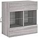 Mobile TV a Parete con Luci LED Grigio Sonoma 58,5x30x60,5 cm - Foto miniatura 9