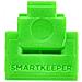 MNL04PKGN clip sicura Bloccaporte + chiave RJ-11 Verde Plastica 1 pz - Foto miniatura 2