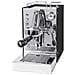 Macchina da Caffè Espresso Automatica /Manuale Carola Evo Serbatoio 1.8 Lt. Potenza 800 Watt Colore Nero - Foto miniatura 2