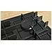 Piano Cottura PNP6B6K40 a Gas 4 Fuochi Gas Colore Nero - Foto miniatura 6