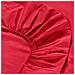 Completo Lenzuola In Cotone Colore Rosso Misura Singolo - Foto miniatura 2