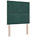 Testiera  Design a Blocchi di Diamante Verde Scuro 90 cm in Velluto, Testiera  Design a Blocchi di Diamante Verde Scuro 180 cm in Velluto - Foto miniatura 1