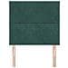 Testiera  Design a Blocchi di Diamante Verde Scuro 90 cm in Velluto, Testiera  Design a Blocchi di Diamante Verde Scuro 180 cm in Velluto - Foto miniatura 4