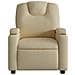 Poltrona Elettrica Reclinabile Crema in Tessuto - Foto miniatura 9