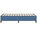 Letto a molle Blu 100 x 200 cm Tessuto in Cords - Foto miniatura 6