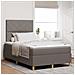 Letto a molle con materasso Talpa 120 x 200 cm Tessuto - Foto miniatura 2