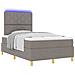 Letto a molle con materasso Talpa 120 x 200 cm Tessuto - Foto miniatura 3