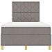 Letto a molle con materasso Talpa 120 x 200 cm Tessuto - Foto miniatura 9
