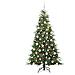 Albero di Natale Artificiale con Rami Pieghevoli Verde 180 cm - Foto miniatura 3