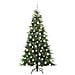 Albero di Natale Artificiale con Rami Pieghevoli Verde 180 cm - Foto miniatura 4