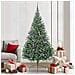 Albero di Natale artificiale con luci integrate Verde 210 cm - Foto miniatura 2