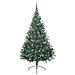 Albero di Natale artificiale con luci integrate Verde 210 cm - Foto miniatura 4
