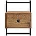 Armadio da Notte con cassetto Legno vecchio 35 x 30 x 51 cm - Foto miniatura 6