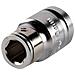 Adattatore Chiave A Bussola 3/8  Con Attacco Esagonale 10mm - Foto miniatura 2