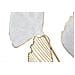 Decorazione In Metallo 3d Foglia 29-multicolore-metallo-66x4x109 Cm - Foto miniatura 4