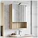 Mobiletto per specchio da bagno Rovere Sonoma 50 x 14,5 x 70 cm - Foto miniatura 2