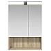 Mobiletto per specchio da bagno Rovere Sonoma 50 x 14,5 x 70 cm - Foto miniatura 6