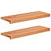 Tappeti per scale 2 pz 80 x 25 x 2 cm Vernice - Foto miniatura 1