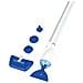 kit mantenimento piscine con tubo 6m asta 224cm ed adattatori - Foto miniatura 4