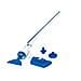 kit mantenimento piscine con tubo 6m asta 224cm ed adattatori - Foto miniatura 1