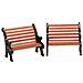 2 Panchine - Park Bench - Foto miniatura 1