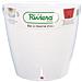 Riviera Eva Nuovo Vaso Tondo In Plastica -  31 Cm - 14,5 L - Bianco - Foto miniatura 2