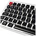 Abs Keycaps - 105 St. Iso Es-layout - Black - Foto miniatura 2