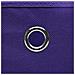 Scatole Portaoggetti con Coperchi 4pz Viola 32x32x32cm Tessuto - Foto miniatura 2