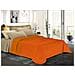 Trapuntino Copriletto Bicolor Double Face - Singolo 170x280 Cm Arancio Chiaro / arancio Scuro - Foto miniatura 2