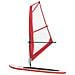 Set Tavola Gonfiabile da SUP con Vela Rosso e Bianco - Foto miniatura 4