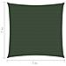 Vela Parasole 160 G / m? Verde Scuro 7x7 M In Hdpe - Foto miniatura 2