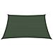 Vela Parasole 160 G / m? Verde Scuro 7x7 M In Hdpe - Foto miniatura 3