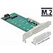 Speicher-controller - M. 2 - M. 2 Card / Sata 6gb / s Low-profile - Sata 6gb / s, Pcie 4,0 X4 (89047)  - Foto miniatura 2