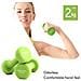 Prkned02k Manubri, 2 Pz, 2 Kg, Verde, Neoprene - Foto miniatura 4