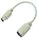 07NXAD00KB201 Mini-DIN 6-pin F DIN 5-pin M cavo di interfaccia e adattatore - Foto miniatura 1