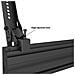 MBC2X1U 65" Nero supporto a soffitto per tv a schermo piatto - Foto miniatura 18