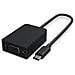 Surface USB-C / VGA Adapter Male USB-C Female VGA Nero cavo di interfaccia e adattatore - Foto miniatura 1
