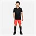 Pantaloncini Da Calcio - Bambini - Dri-fit - Rosso E Nero - Foto miniatura 1