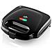Sandwich Maker Campo 415390000 750 W, Numero Di Piatti 1, Numero Di Pasticcini 2, Nero - Foto miniatura 1