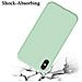 Cadorabo Custodia Compatibile Con Apple Iphone Xs Max In Liquid Verde Chiaro - Coperchio Protettivo In Silicone Tpu Flessibile - Foto miniatura 4
