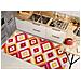 Tappeto Passatoia Cucina Corsia Retro Antiscivolo Disegno Avana Colore Rosso By Suardi 55x240 Rosso - Foto miniatura 1