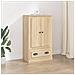 Credenza Rovere Sonoma 60x35,5x103,5 Cm In Legno Multistrato - Foto miniatura 1