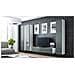 Tavolo Per Televisione Rtv Vigo140 B /s Bianco Grigio 140 X 30 X 40 Cm - Foto miniatura 7