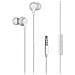 Auricolari Con Pulsante Jack Da 3,5 Mm Con Telecomando E Microfono, Bianco - Foto miniatura 1