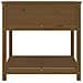Fioriera Con Mensola Miele 82,5x82,5x81 Cm Legno Massello Pino - Foto miniatura 5