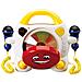 Lettore Cd Karaoke Portatile Per Bambini Con Bluetooth E Doppio Microfono, Multicolore - Foto miniatura 2