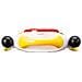 Lettore Cd Karaoke Portatile Per Bambini Con Bluetooth E Doppio Microfono, Multicolore - Foto miniatura 3