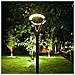 Lampione Da Giardino 100 Watt Lampada Led Luce Calda Moderna Per Vialetti Ip65 - Foto miniatura 7
