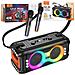 Hoco Ha9 Cassa Party Portatile Bluetooth® Mp3 Karaoke Usb Aux Fm 2 Microfoni - Foto miniatura 1