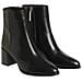 Almond Ankle Boot 55 Stivaletti Pelle Scarpe Donna Nero Eu 36, Hw0hw01322 0gl - Foto miniatura 2